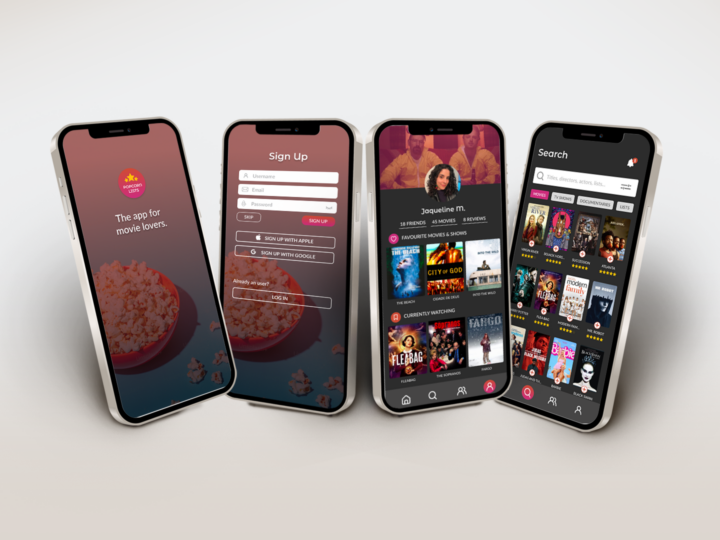 Movie Tracker App Interface